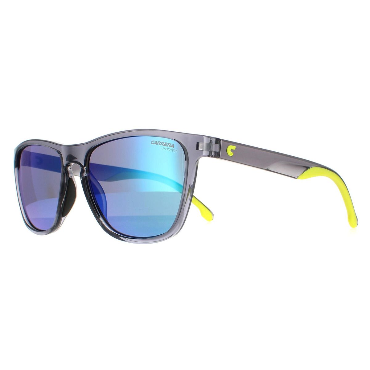 Moderne Eckige Verspiegelte Sonnenbrille