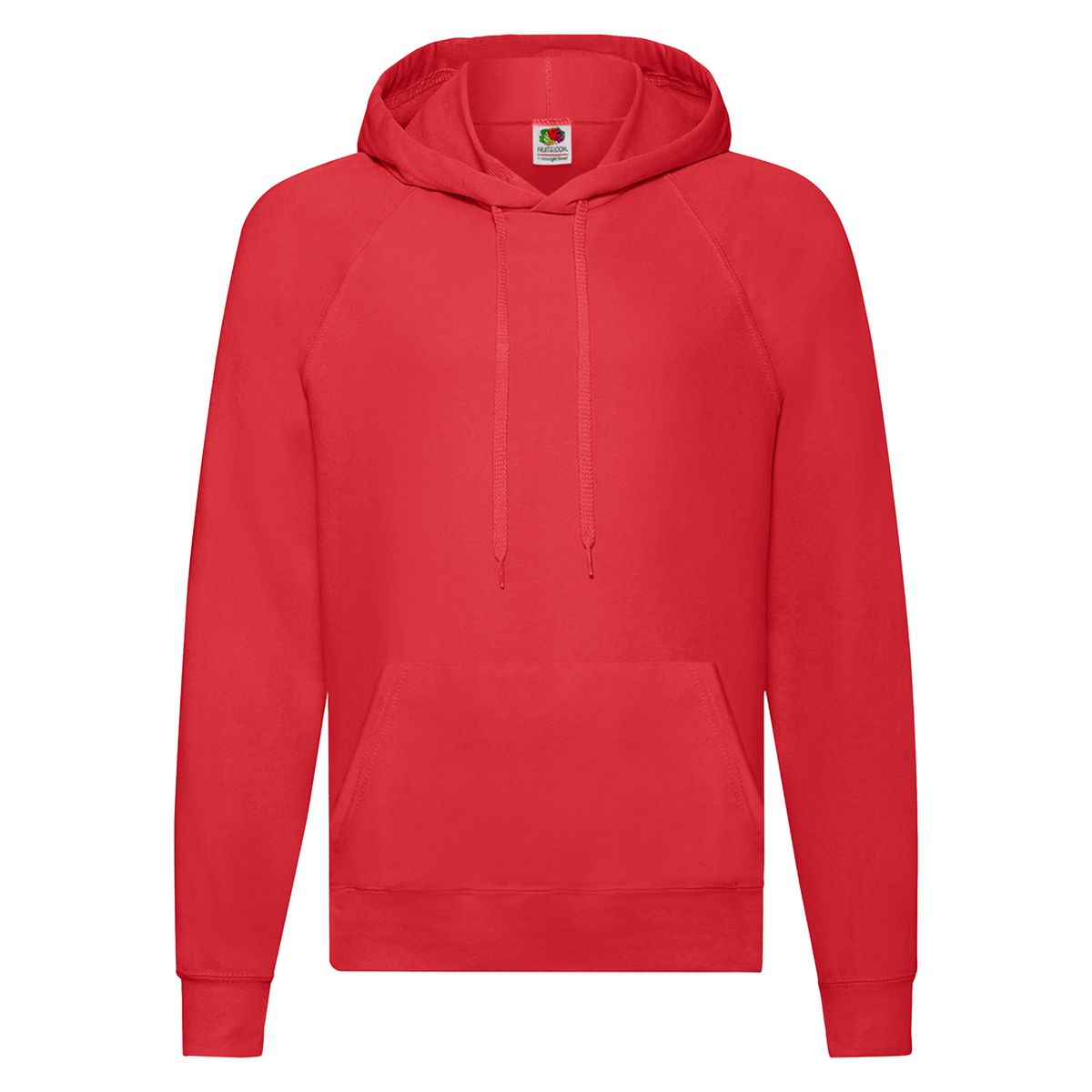 Fruit of the Loom - Sweatshirt mit Kapuze für Herren/Damen Unisex (Rot)
