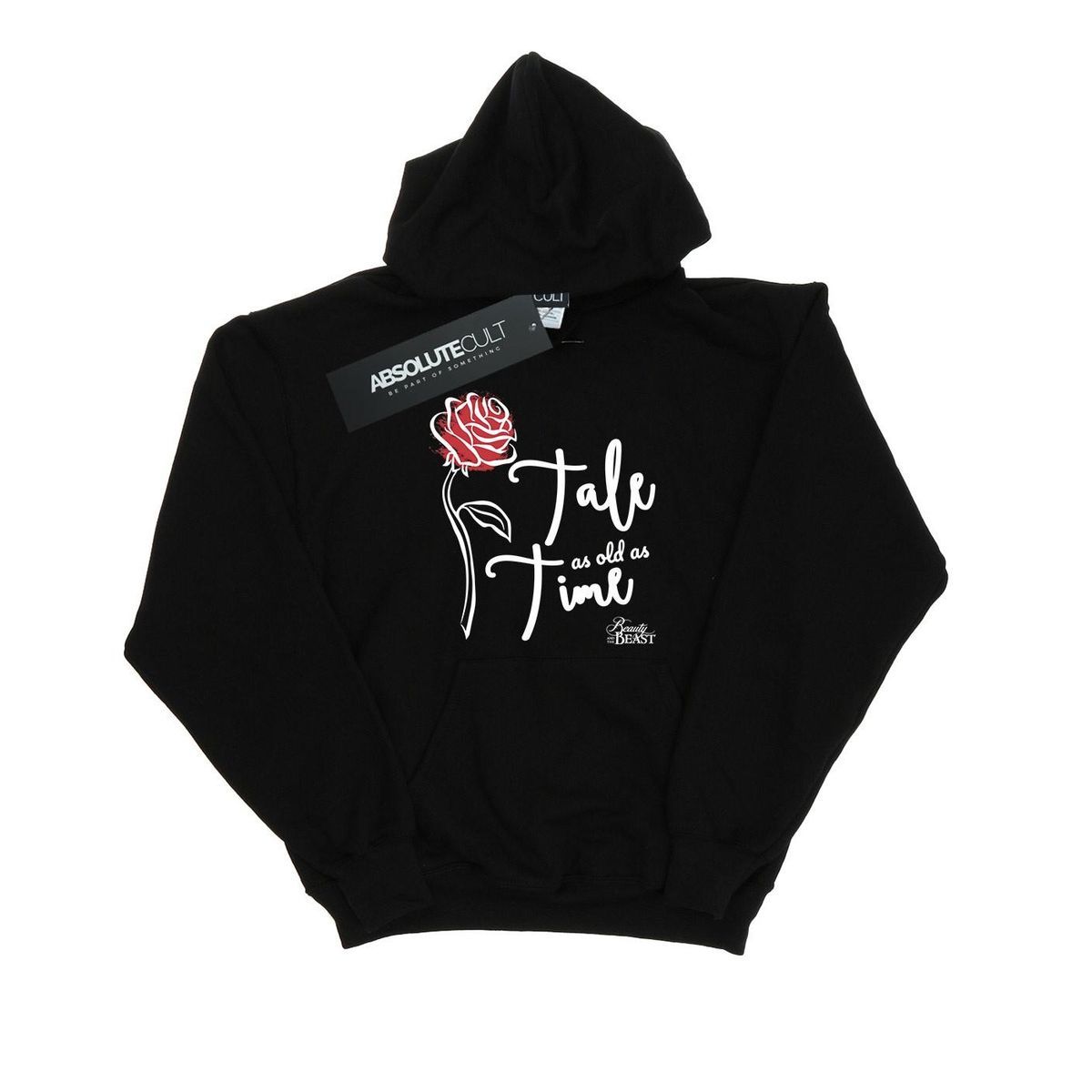 Disney - "Tale As Old As Time Rose" Kapuzenpullover für Damen (Schwarz)