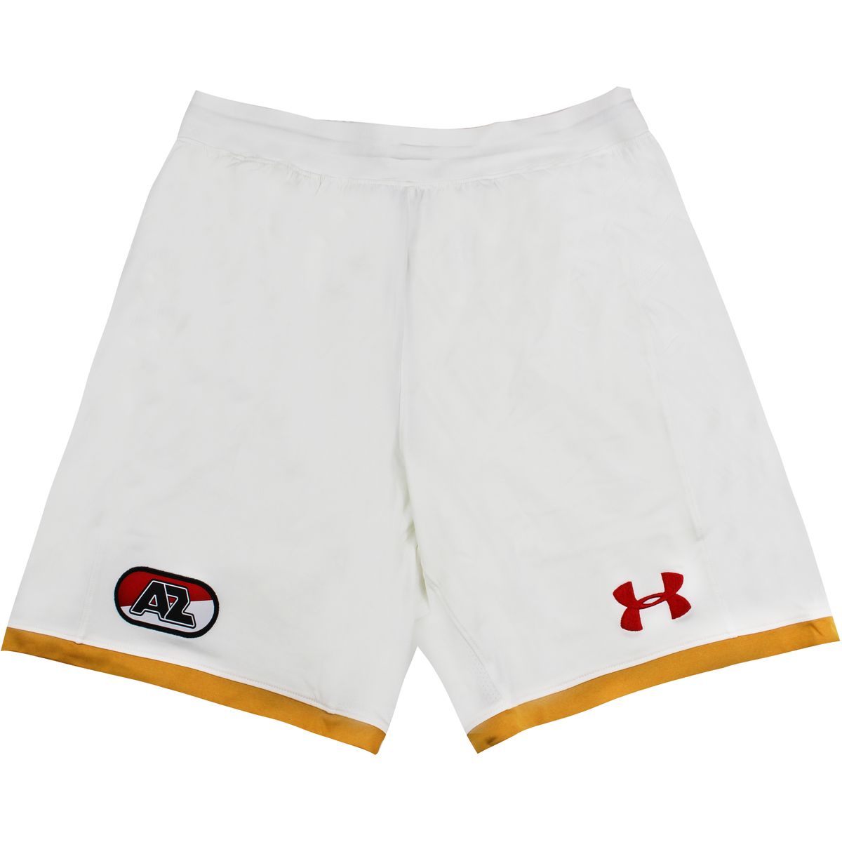 Weiße Fußball Performance Shorts für Herren
