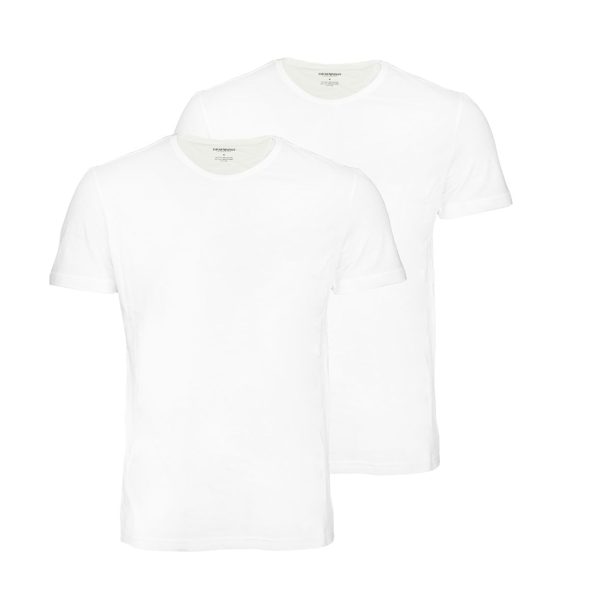 Klassisches Baumwoll-T-Shirt mit Rundhalsausschnitt