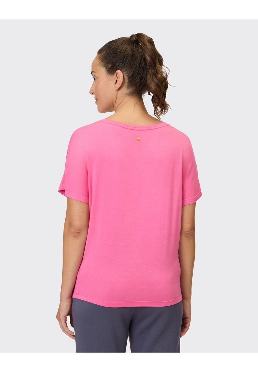 Locker geschnittenes T-Shirt aus Bambusmischung