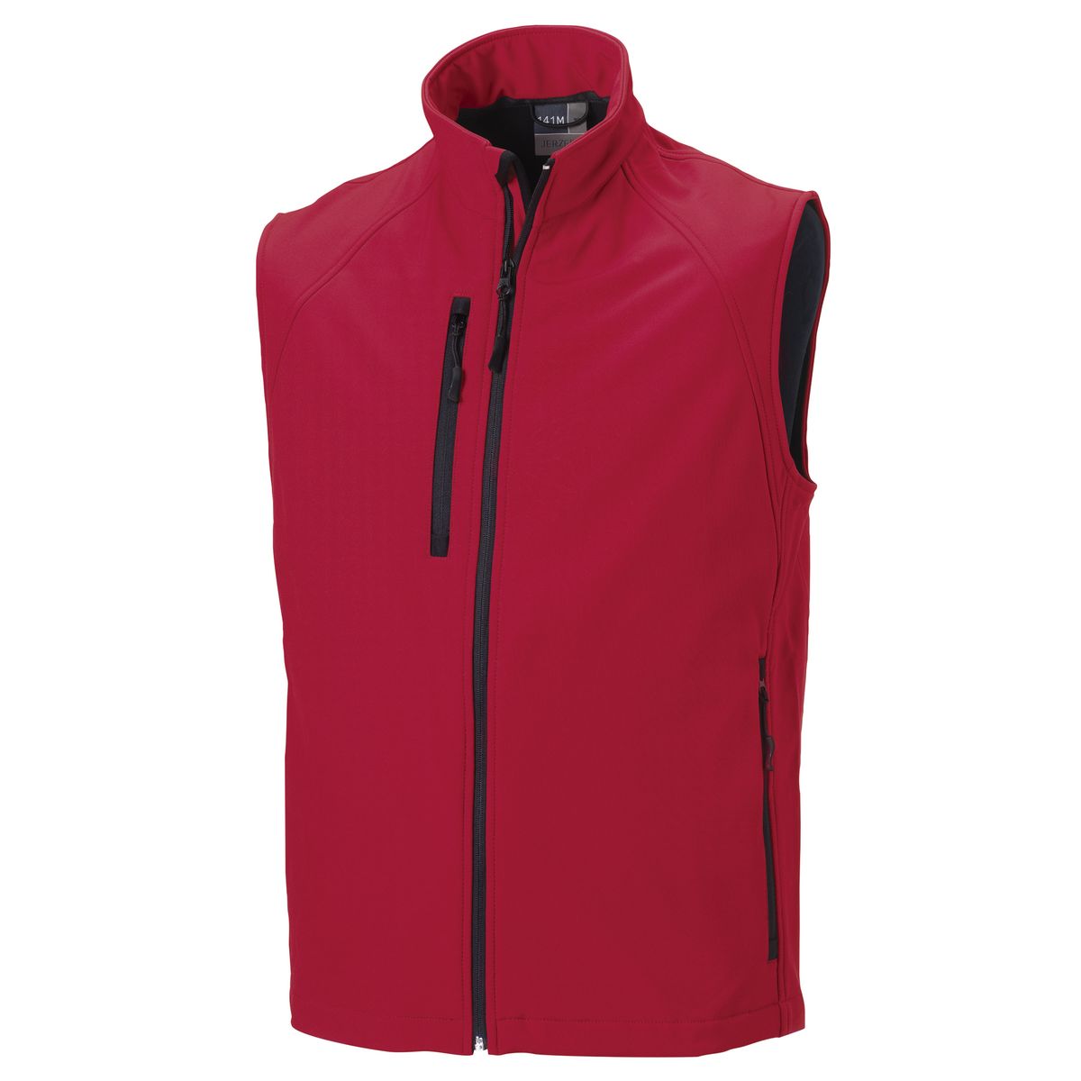 Russell - Ärmellose Softshell-Jacke - Herren (Rot)