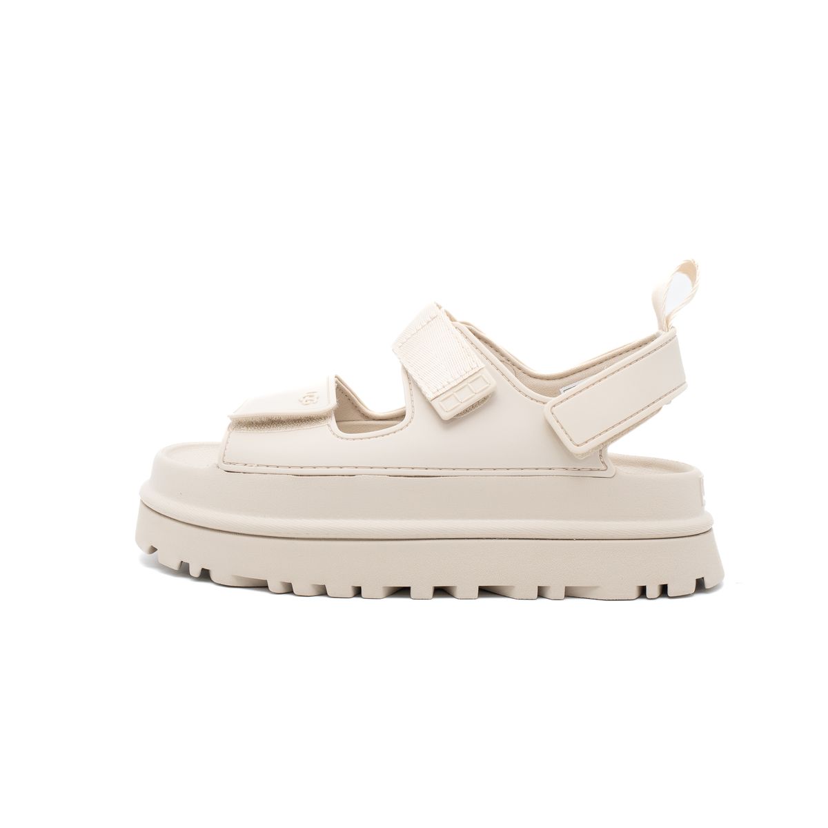 Klobige Riemchensandalen mit Klettverschluss