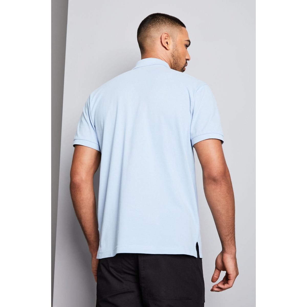 Kurzärmeliges Poloshirt aus Baumwolle