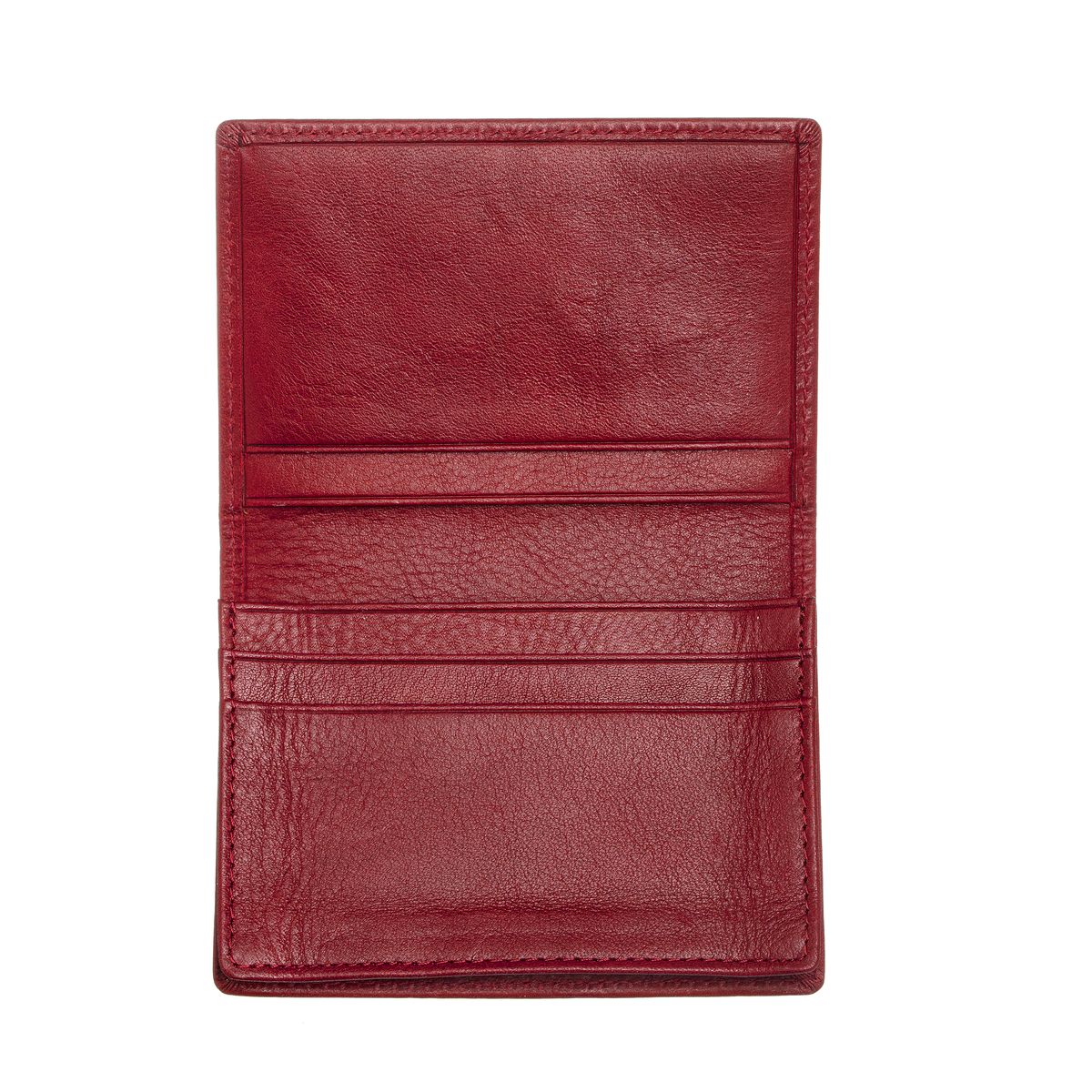 Kompakte Leder-Bifold-Geldbörse