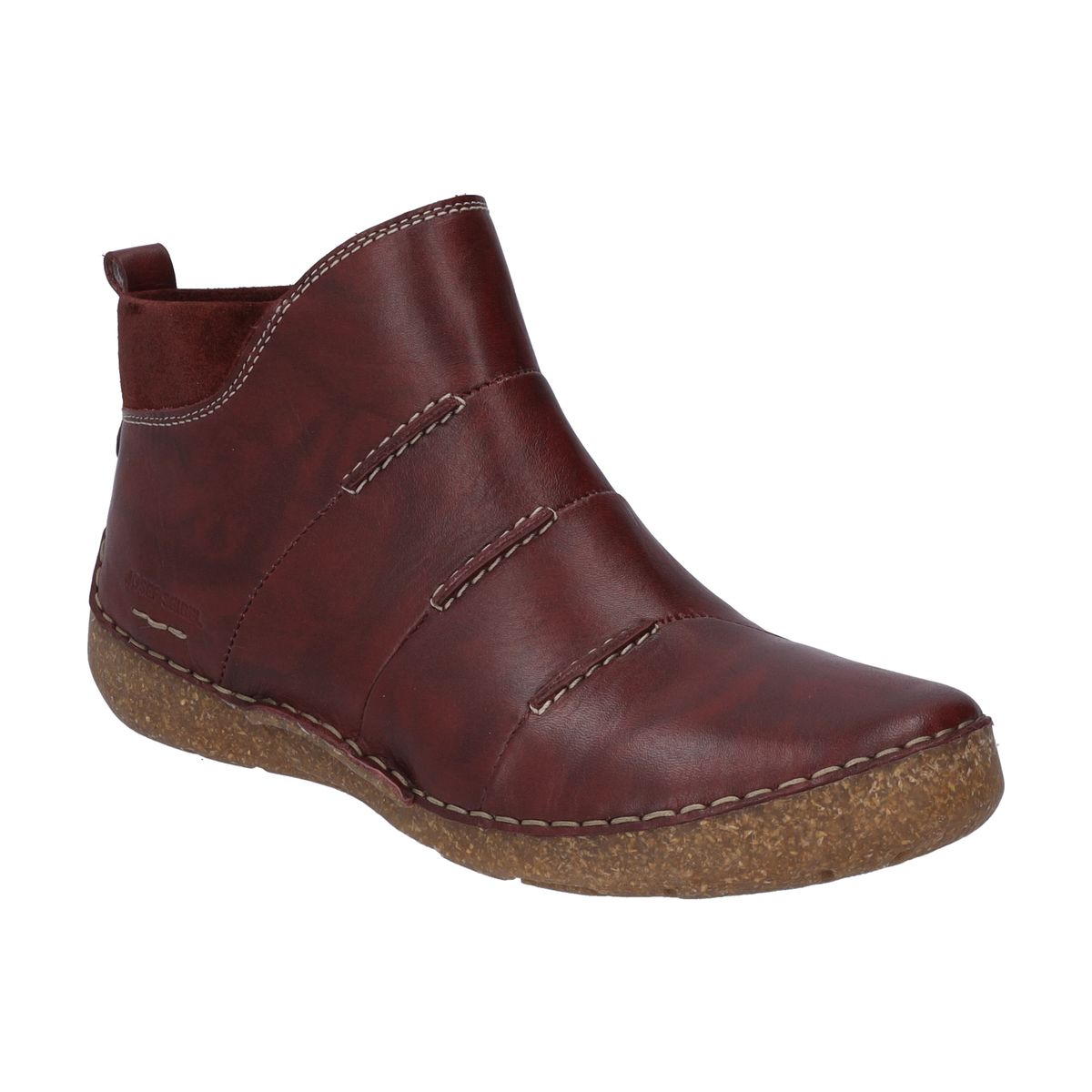 Stiefelette aus Leder mit Handnaht