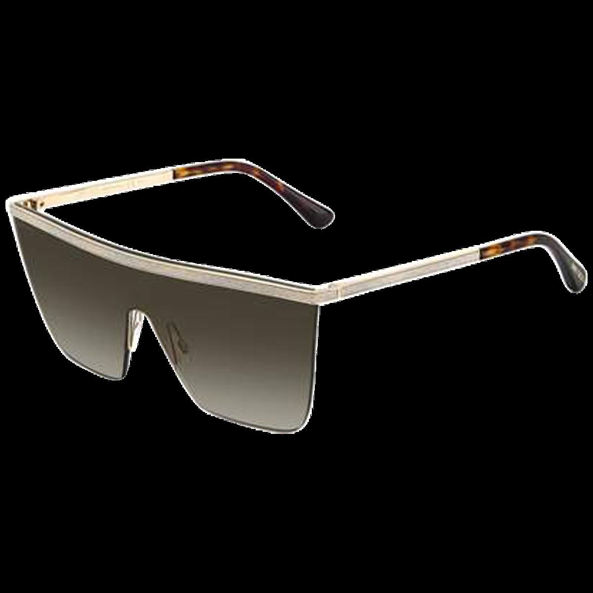 Übergroße Monoblock-Schild-Sonnenbrille