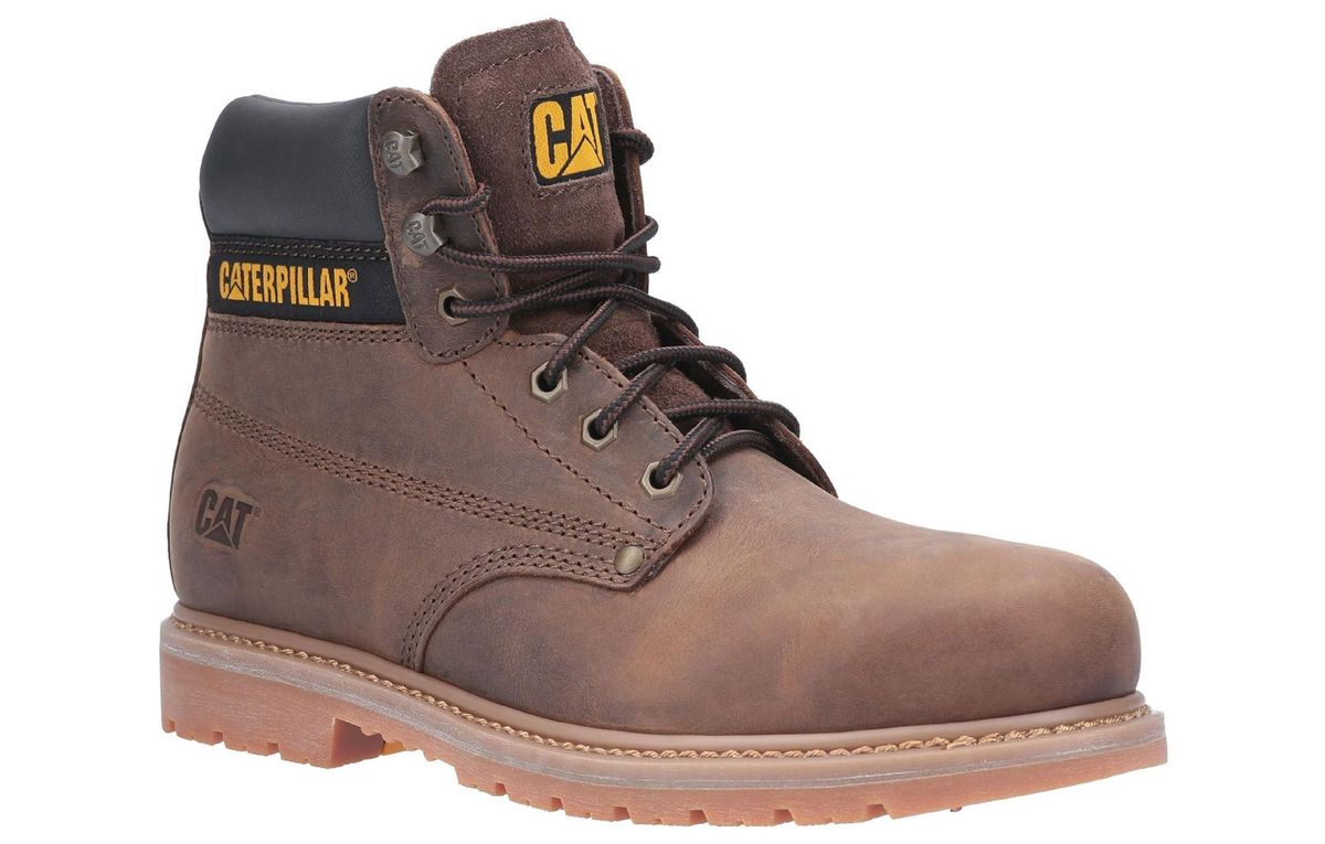 Strapazierfähige Arbeitsstiefel aus Leder