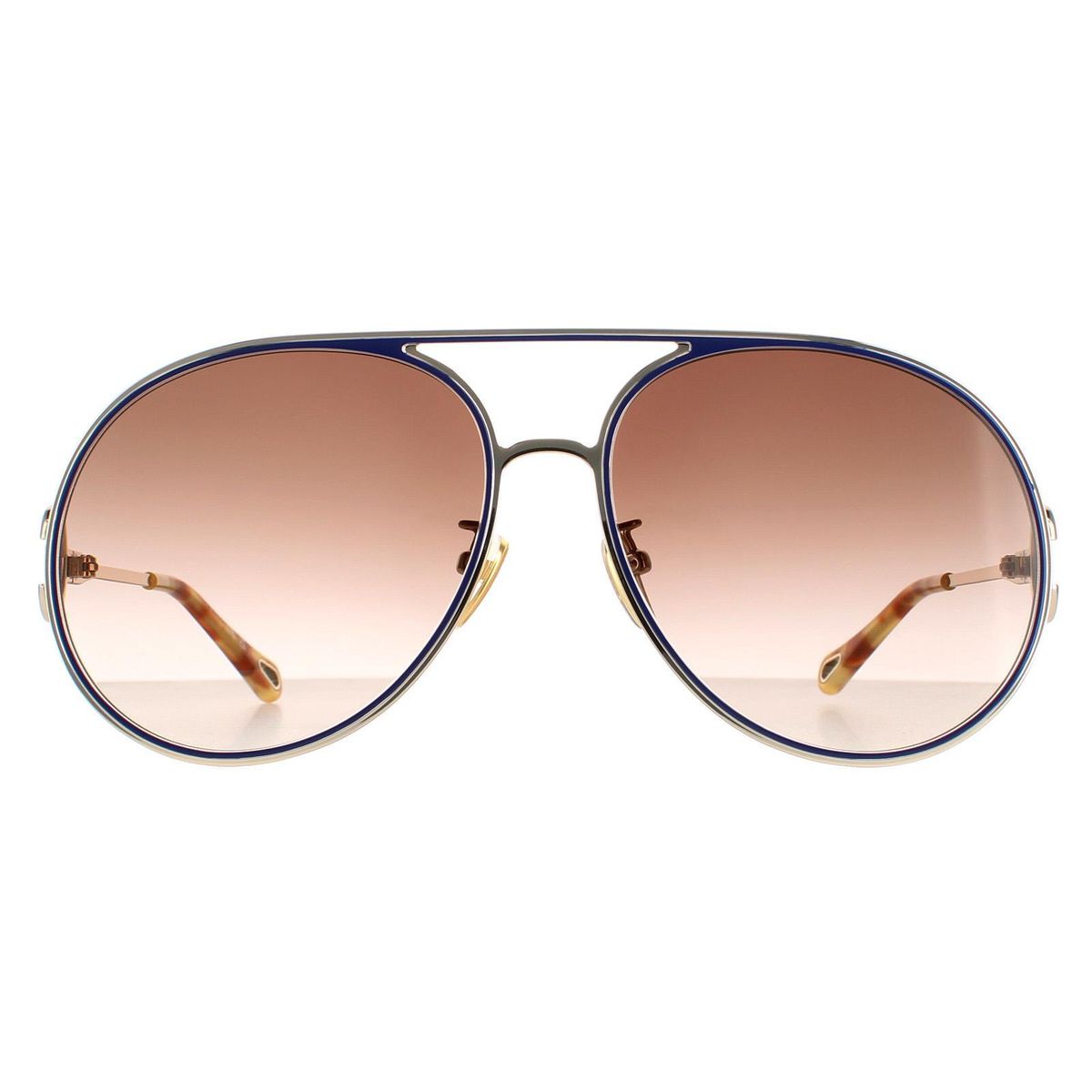 Elegante Pilotenbrille mit Farbverlaufsgläsern
