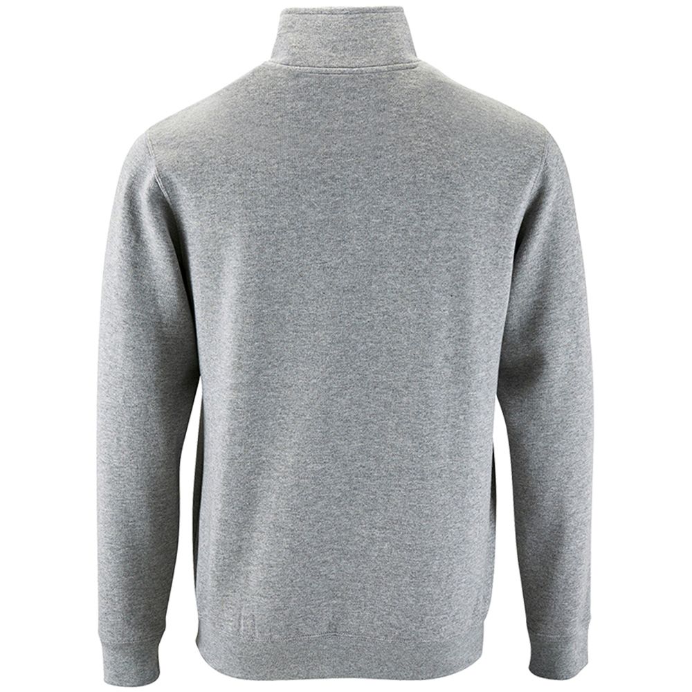 Fleece-Pullover mit Viertelreißverschluss