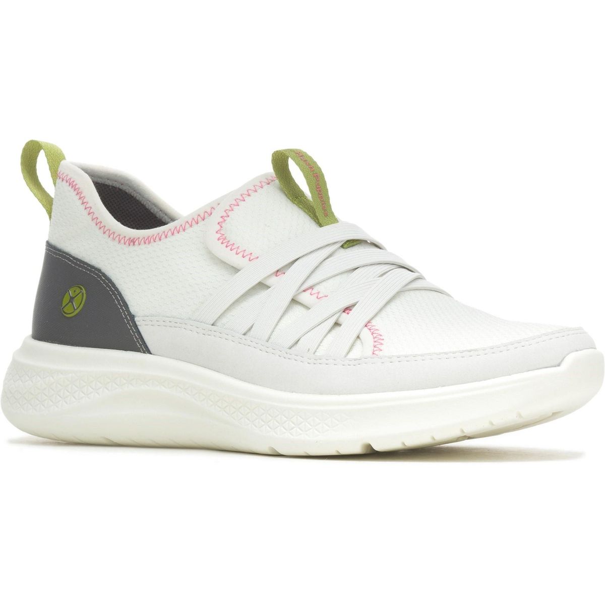 Hush Puppies Womens/Ladies Elevate Leder Turnschuhe (Weiß)