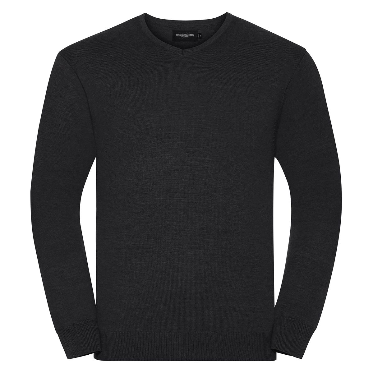 Herren Langarm Sweatshirt mit V-Ausschnitt