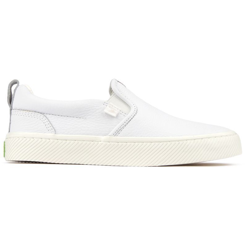 Leder Slip-On Skater Sneaker