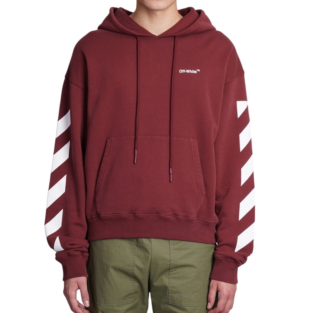 Off-White Hoodie mit Pfeilprint