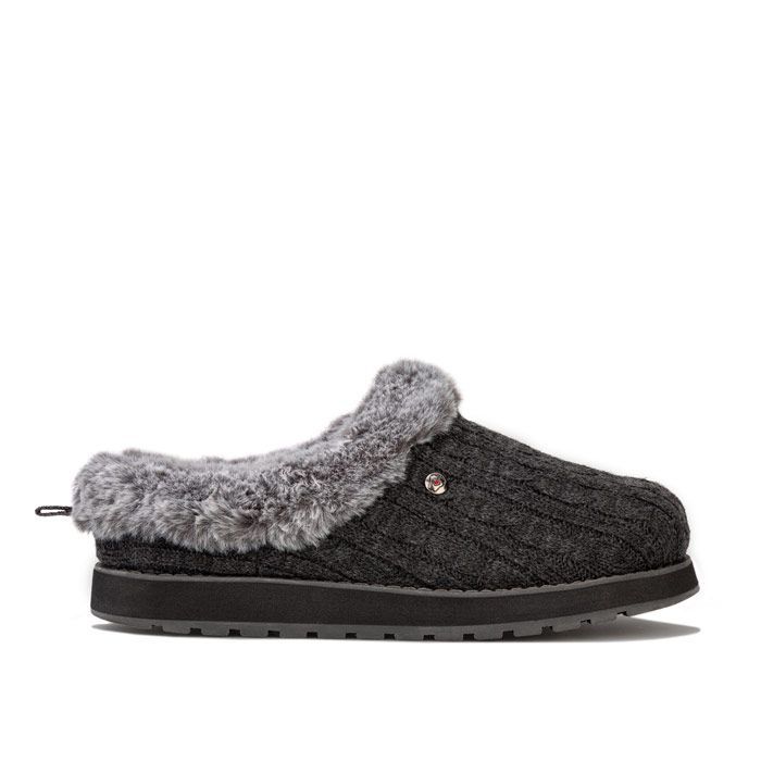 Skechers Keepsakes Frauen Ice Angel Hausschuhe In Charcoal