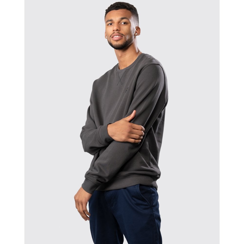 Herren Bio-Baumwoll-Sweatshirt mit Rundhalsausschnitt