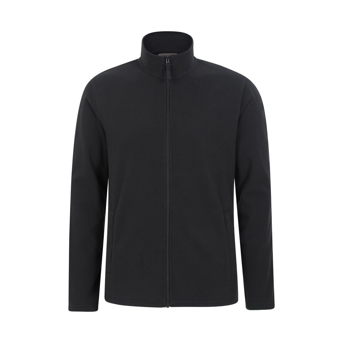 Herren Fleecejacke Einfarbig