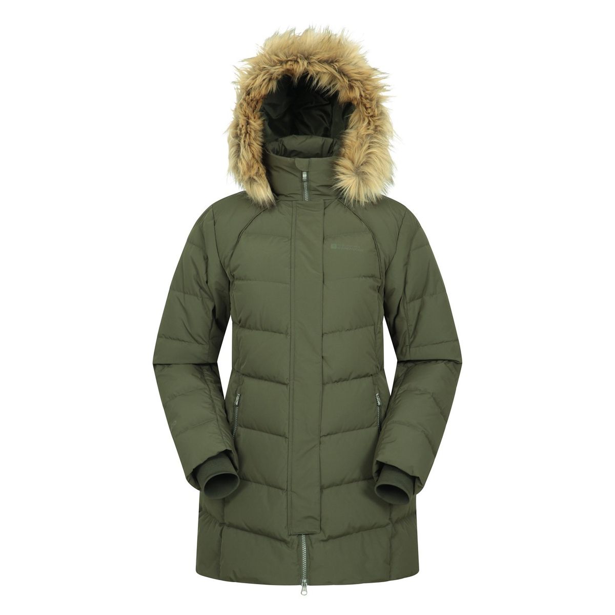 Isla II Langer Kapuzenparka