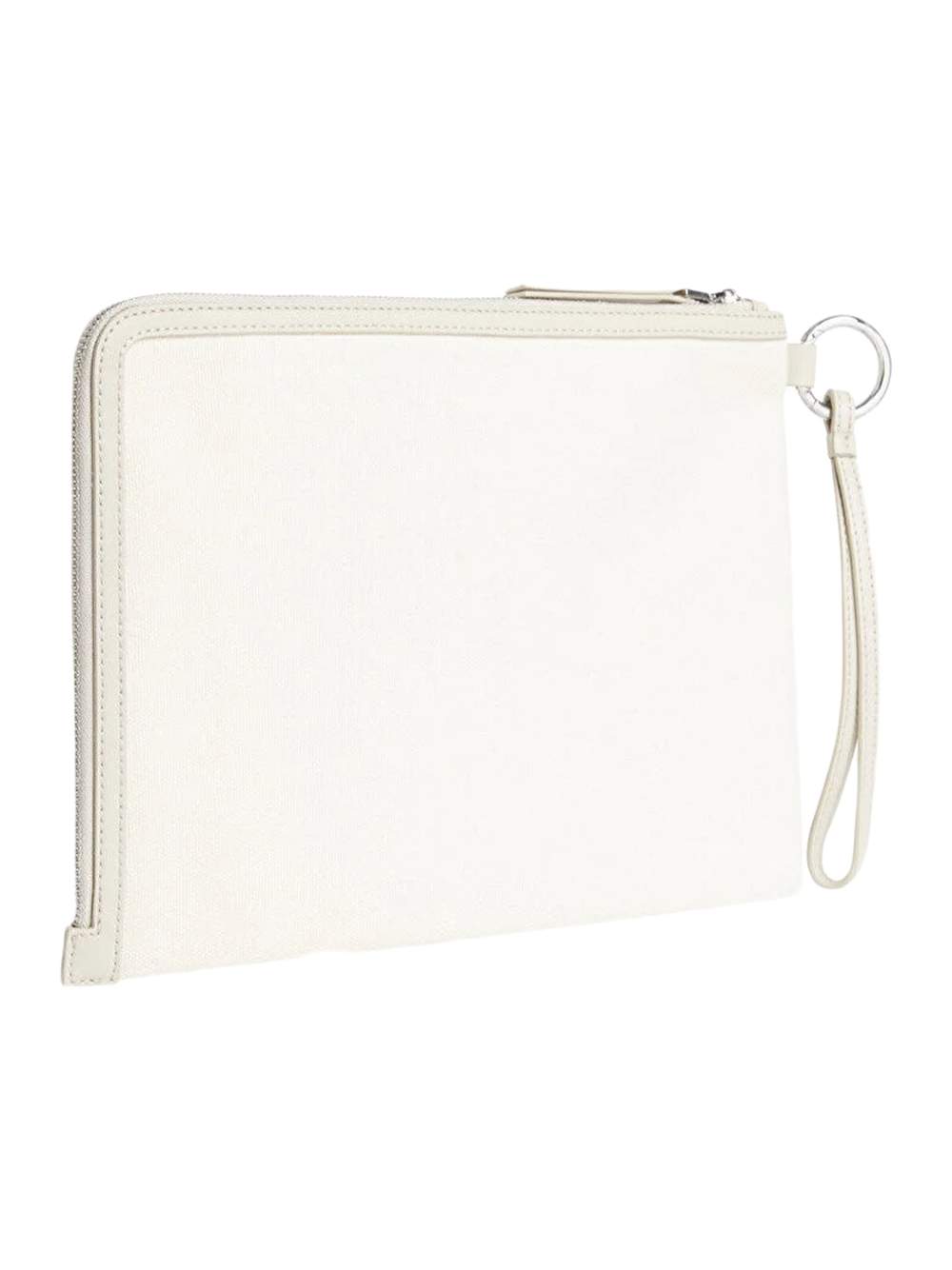 Clutch mit Logoprägung und Handgelenkschlaufe