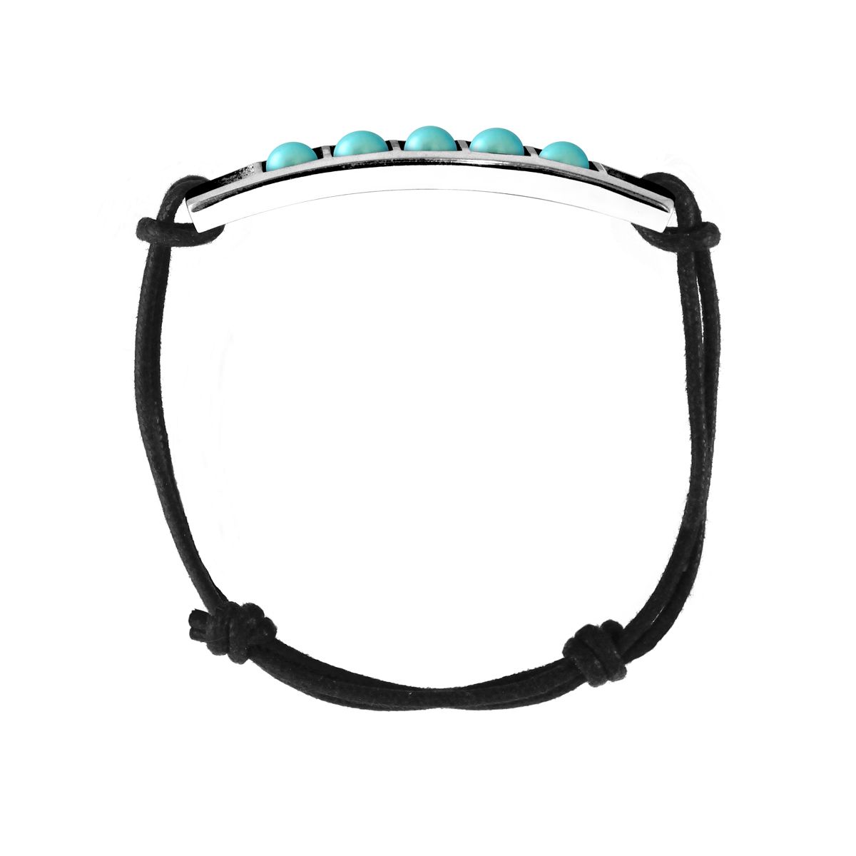 Türkis Sterling Silber Verstellbares Armband