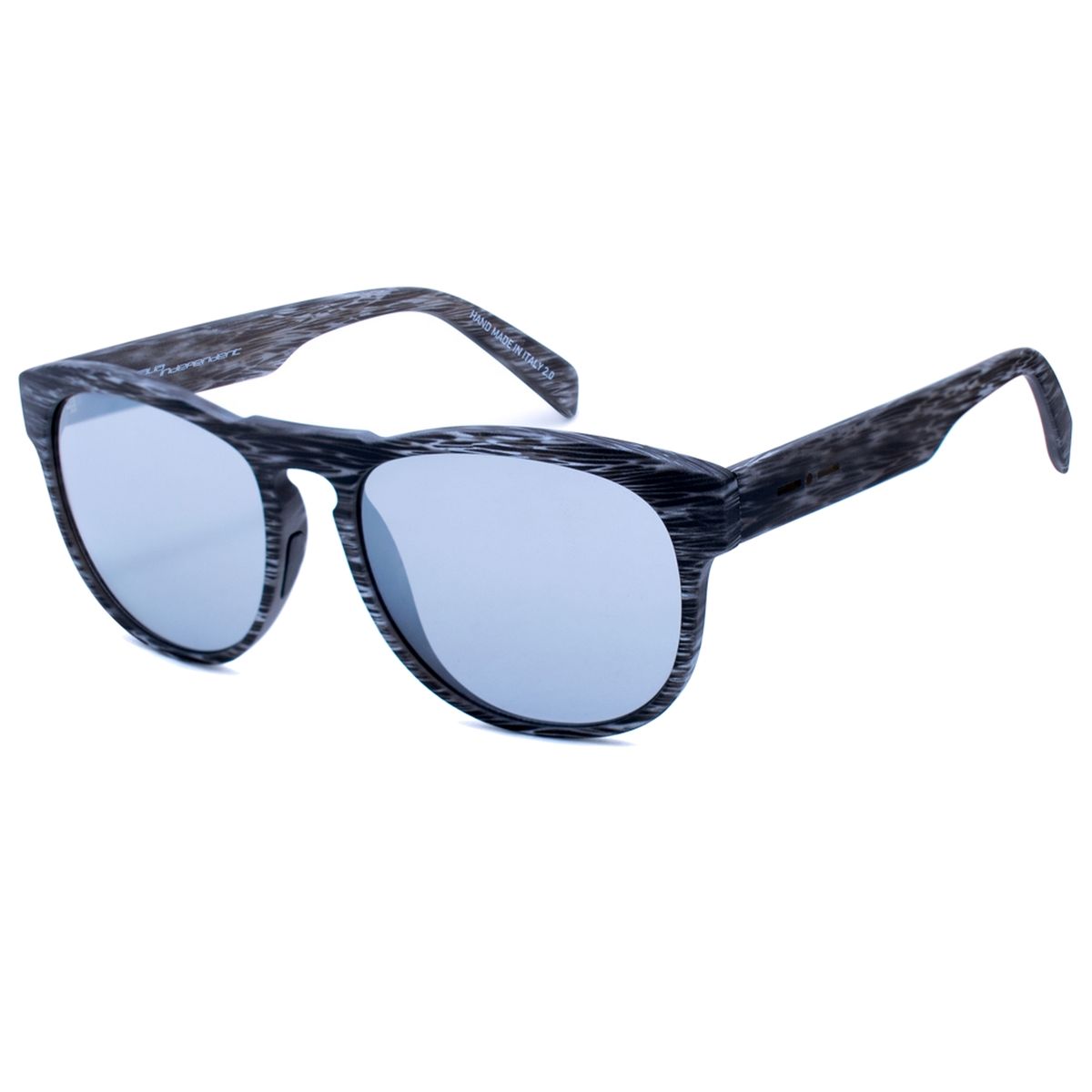 Sonnenbrille mit grünem Camouflage-Acetatgestell