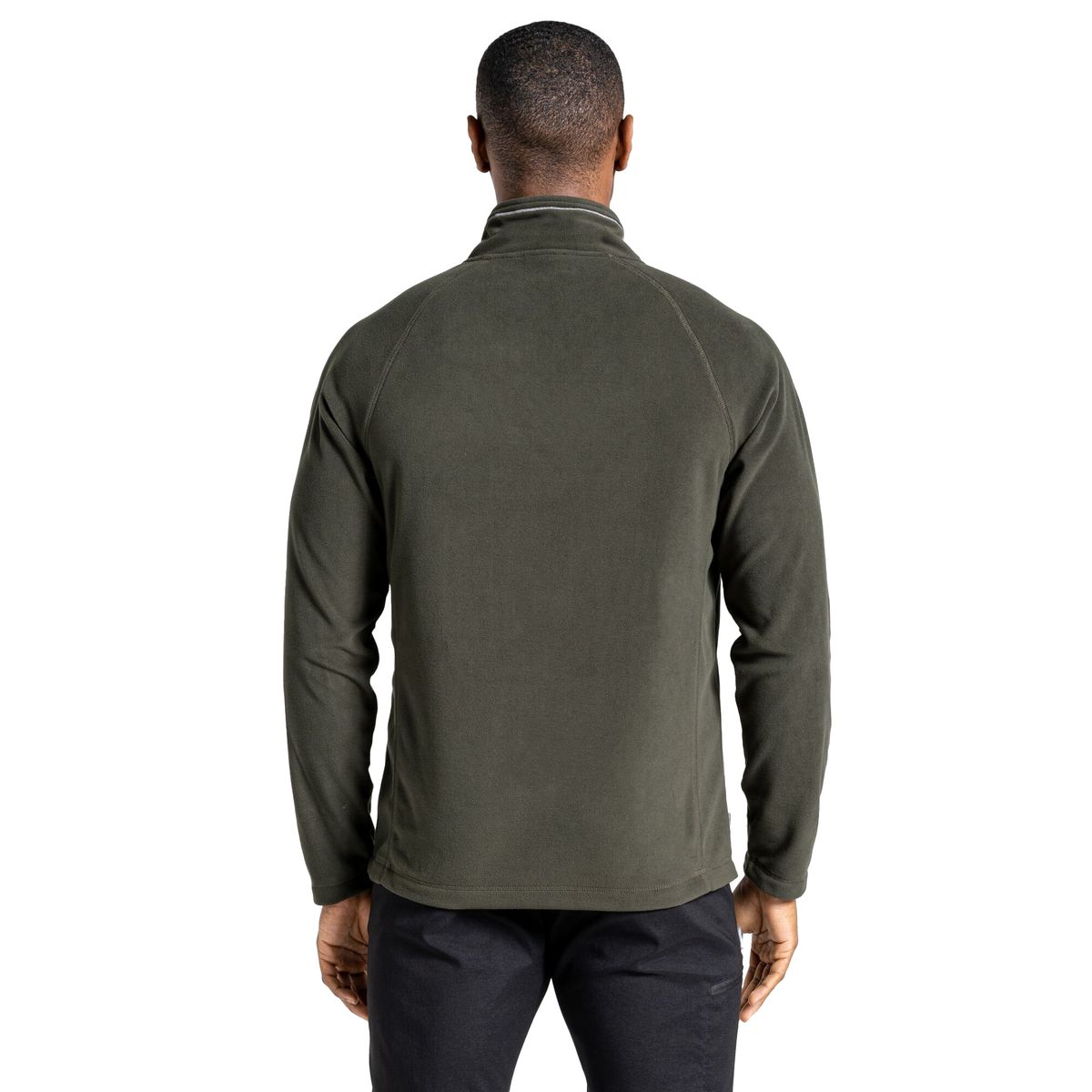 Mikrofleece-Jacke mit durchgehendem Reißverschluss