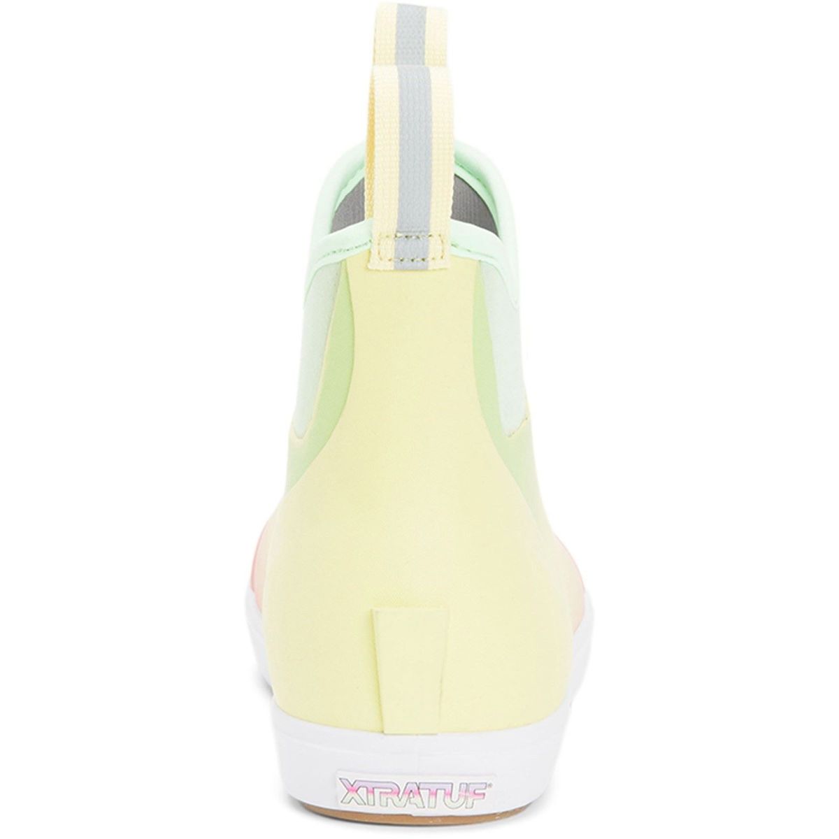 Knöchelhohe Gummistiefel mit Farbverlauf