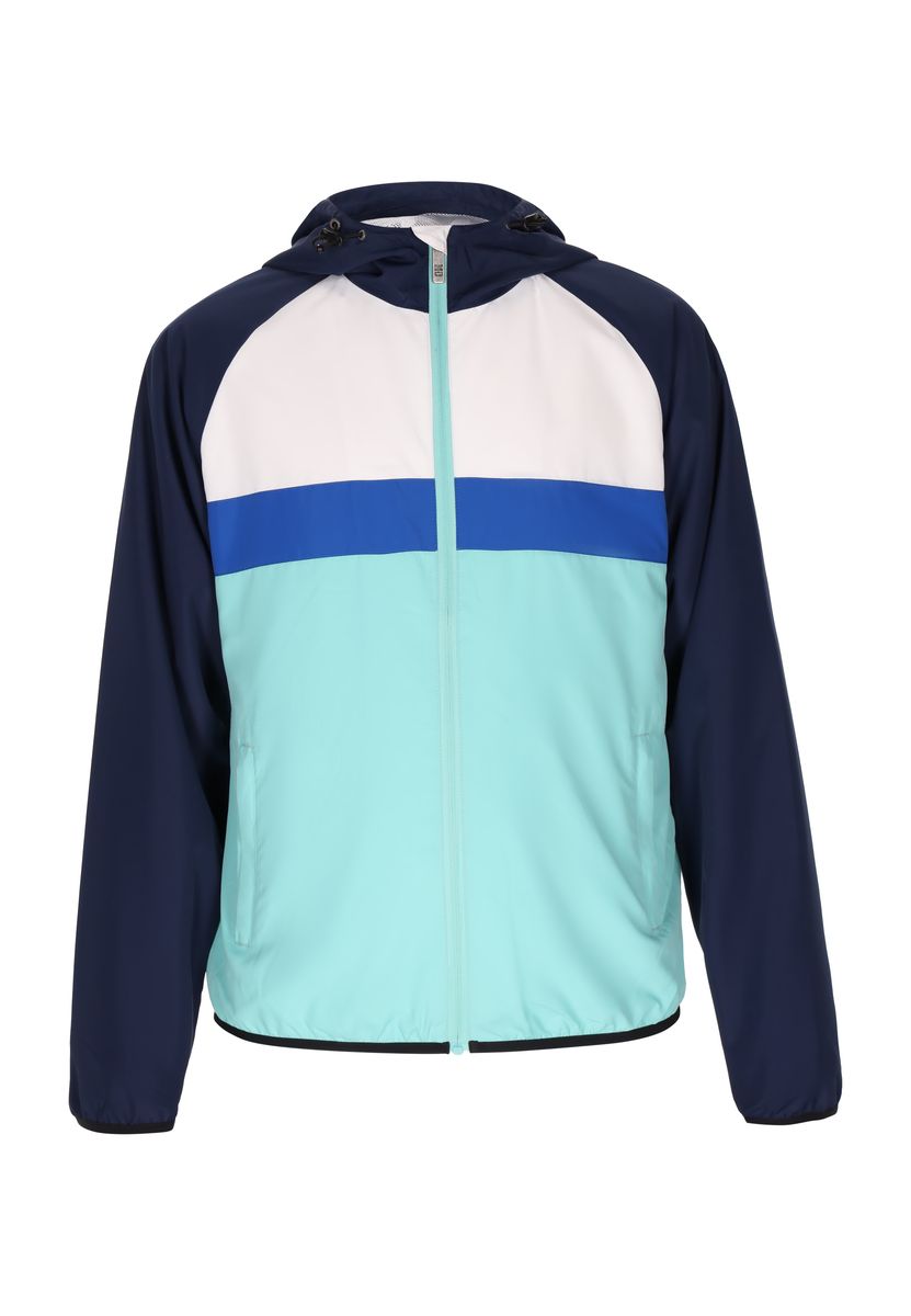 Herren Colorblock Windbreaker Anorak Jacke