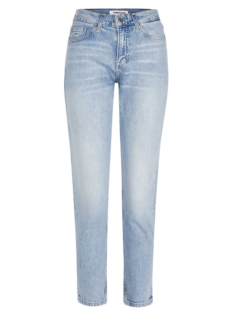 Hochtaillierte Slim Fit Jeans