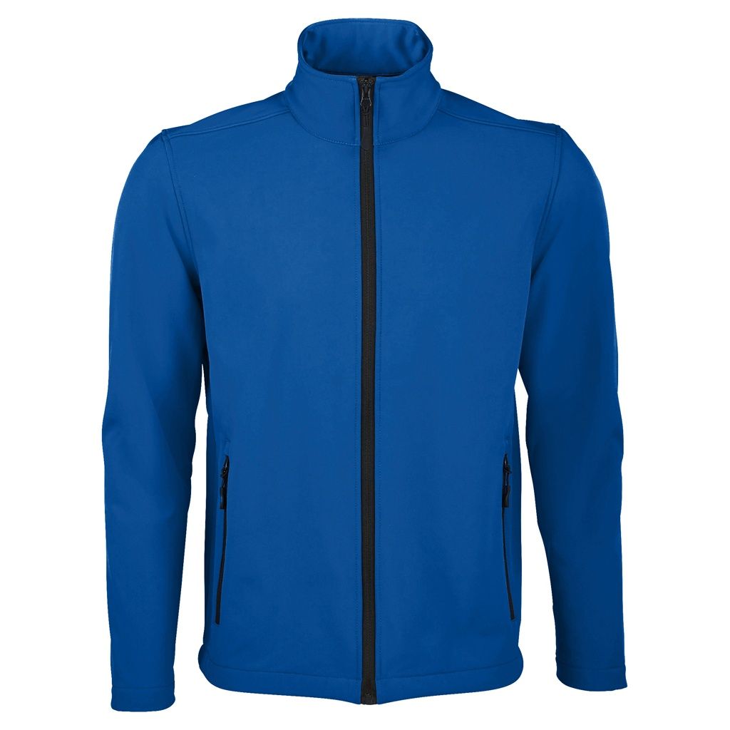 Herren Softshelljacke mit durchgehendem Reißverschluss
