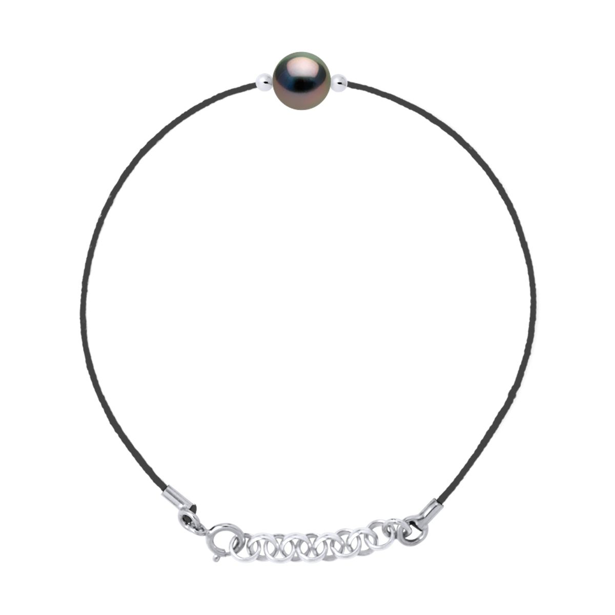 Minimalistisches Perlen-Kordelarmband