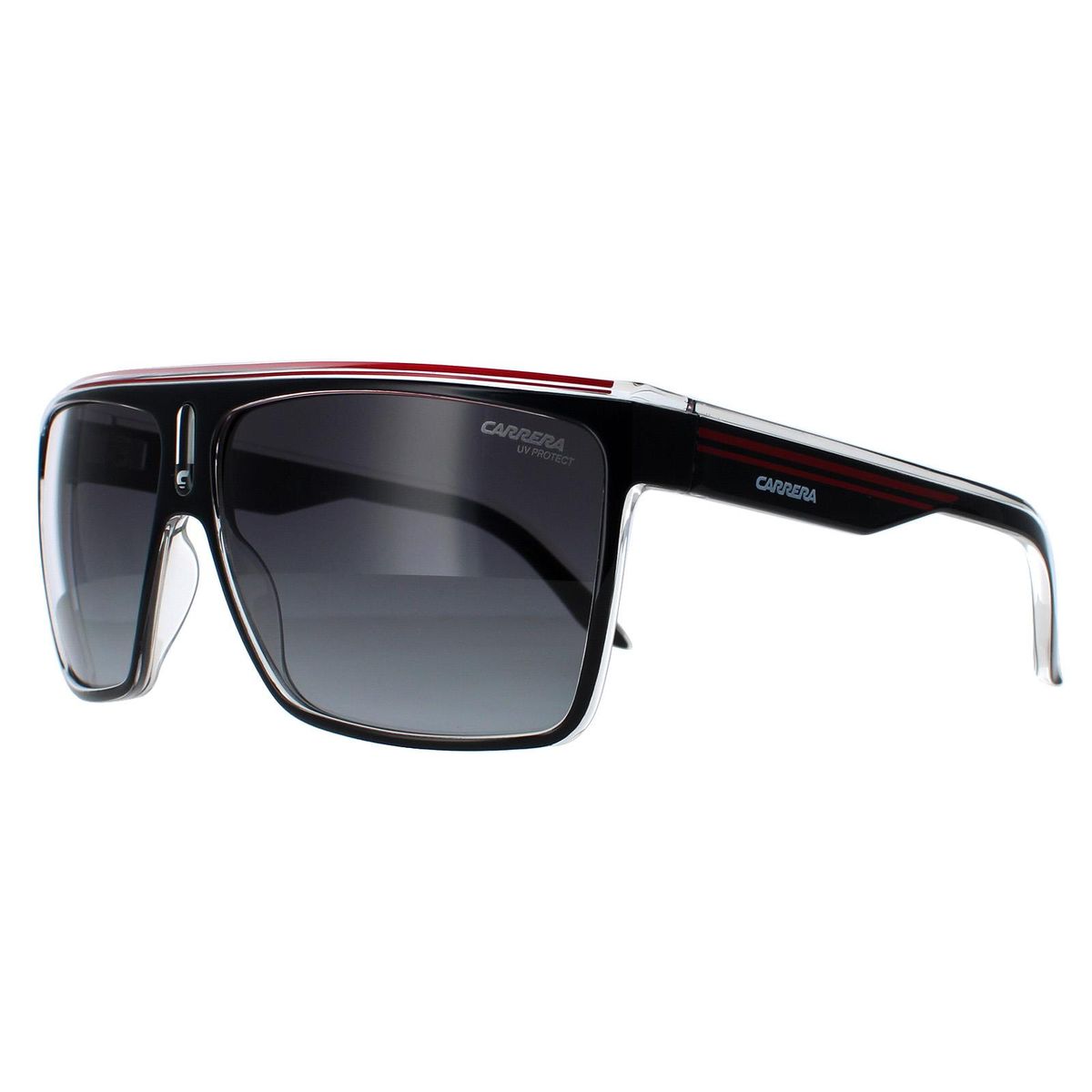 Übergroße Eckige Shield-Sonnenbrille