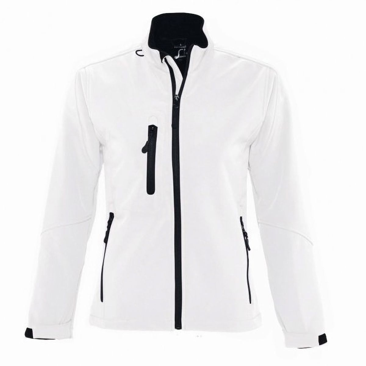 SOLS Womens/Ladies Roxy Soft Shell Jacket (atmungsaktiv, winddicht und wasserabweisend) (Weiß)