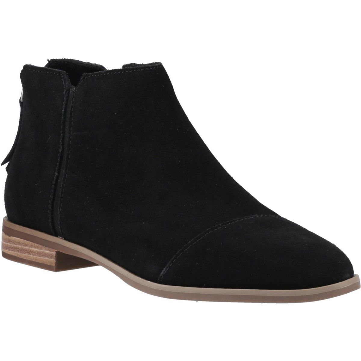 TOMS Rylie Leder Damen Schwarz Stiefel