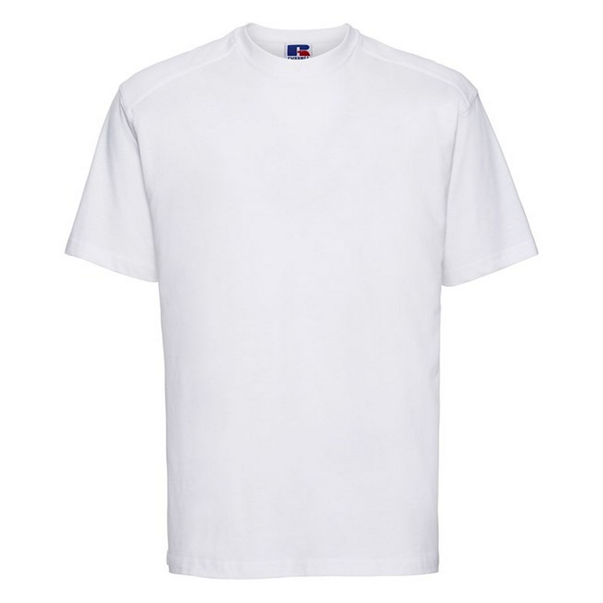 Herren Kurzarm Einfarbig Baumwoll T-Shirt