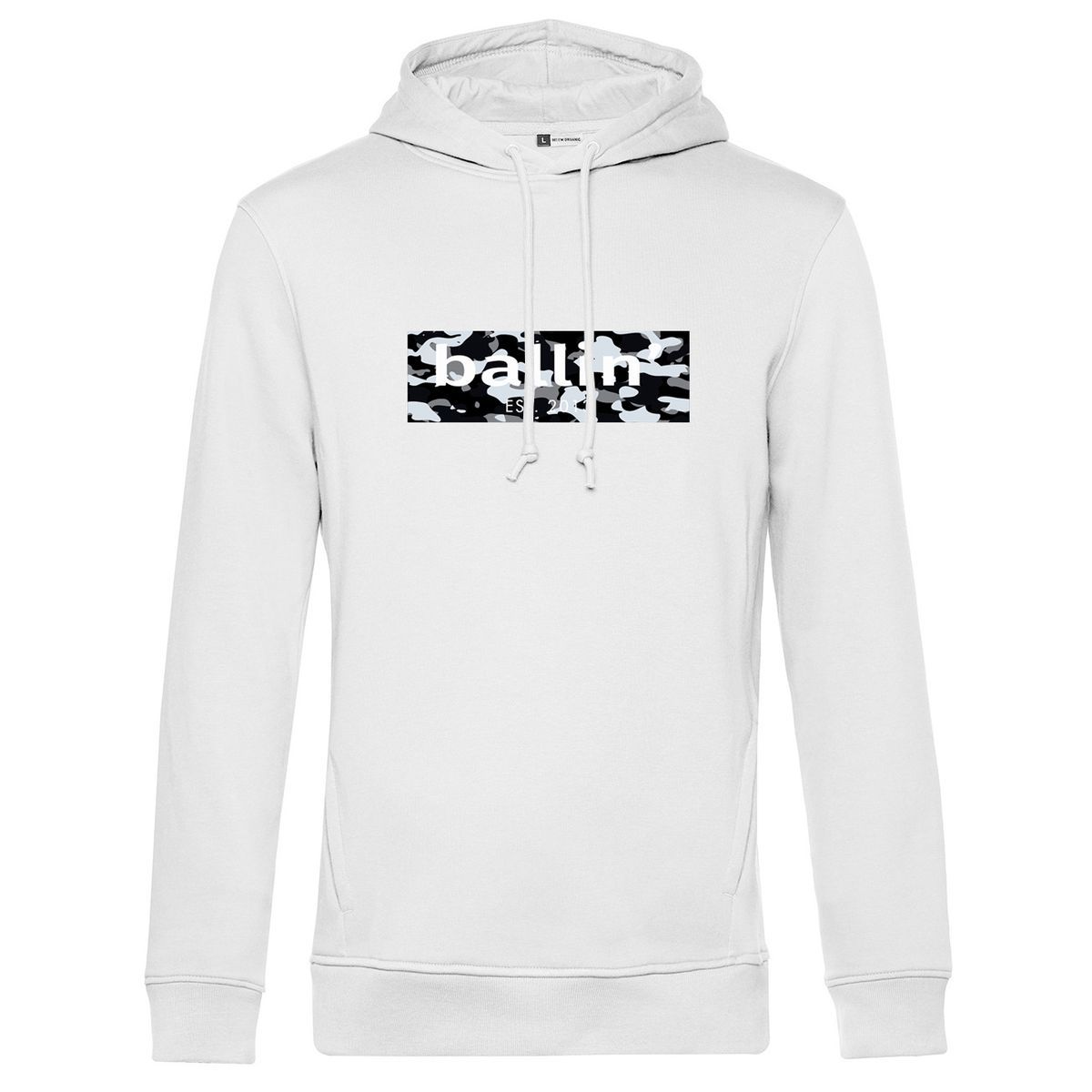 Kapuzenpullover mit Camouflage-Grafikprint