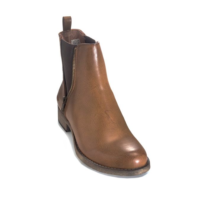 Chelsea-Boots mit Reißverschluss-Detail