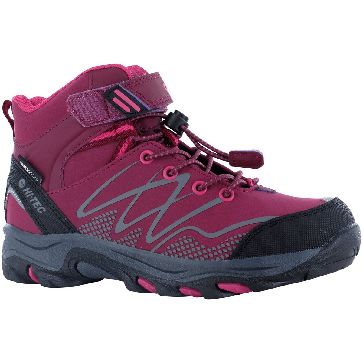 Hi-Tec Blackout Mid Kinderwanderschuhe