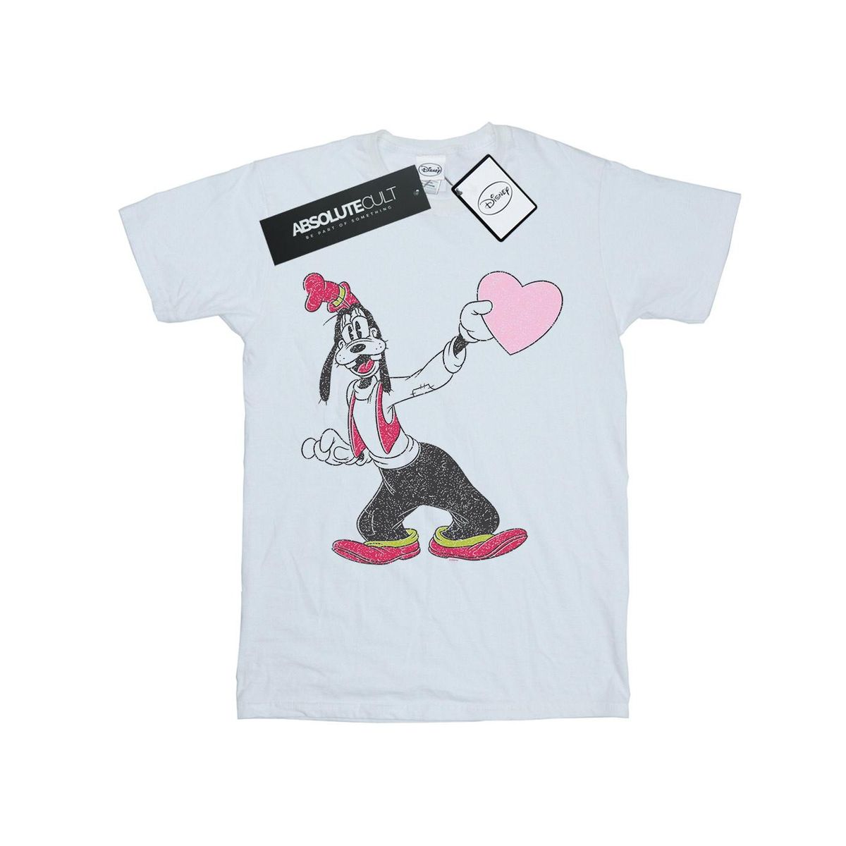 Goofy Liebesherz Grafik T-Shirt