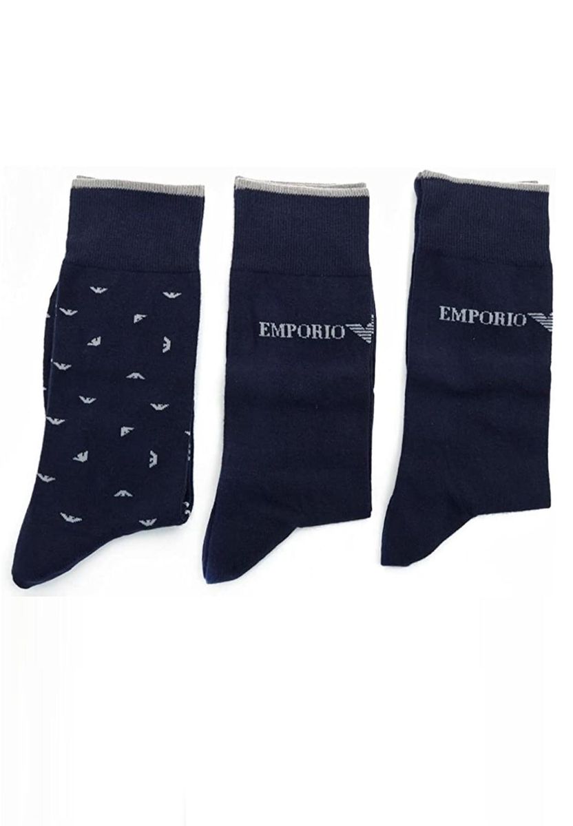 Herren Marine Design Socken Geschenkset