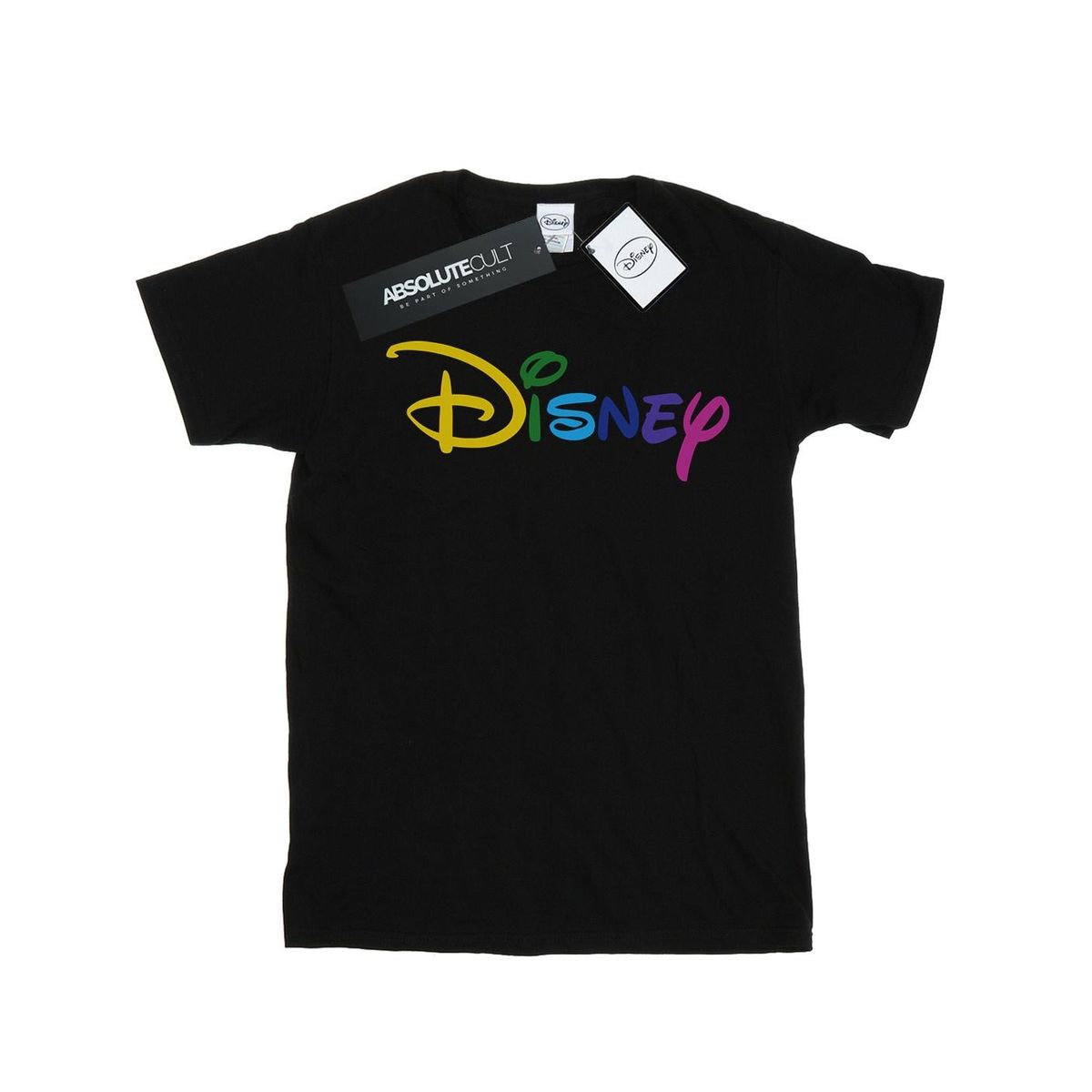 Farbenfrohes Disney Logo T-Shirt