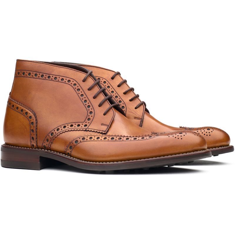Klassische Budapester Derby-Stiefel