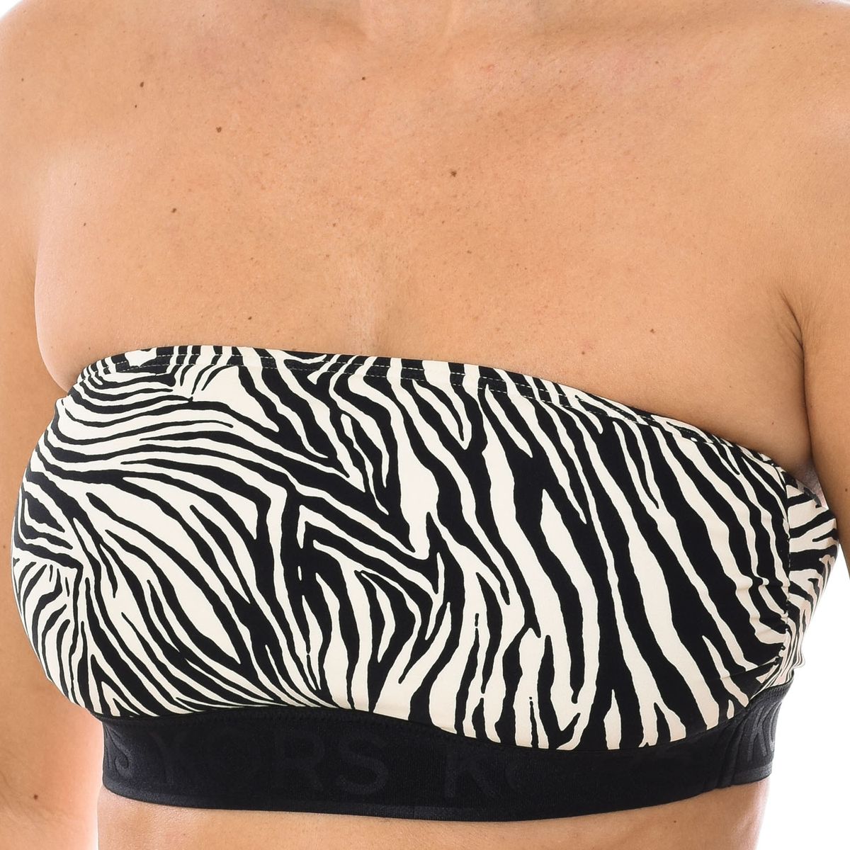 Zebra-Bandeau mit Logo-Bund