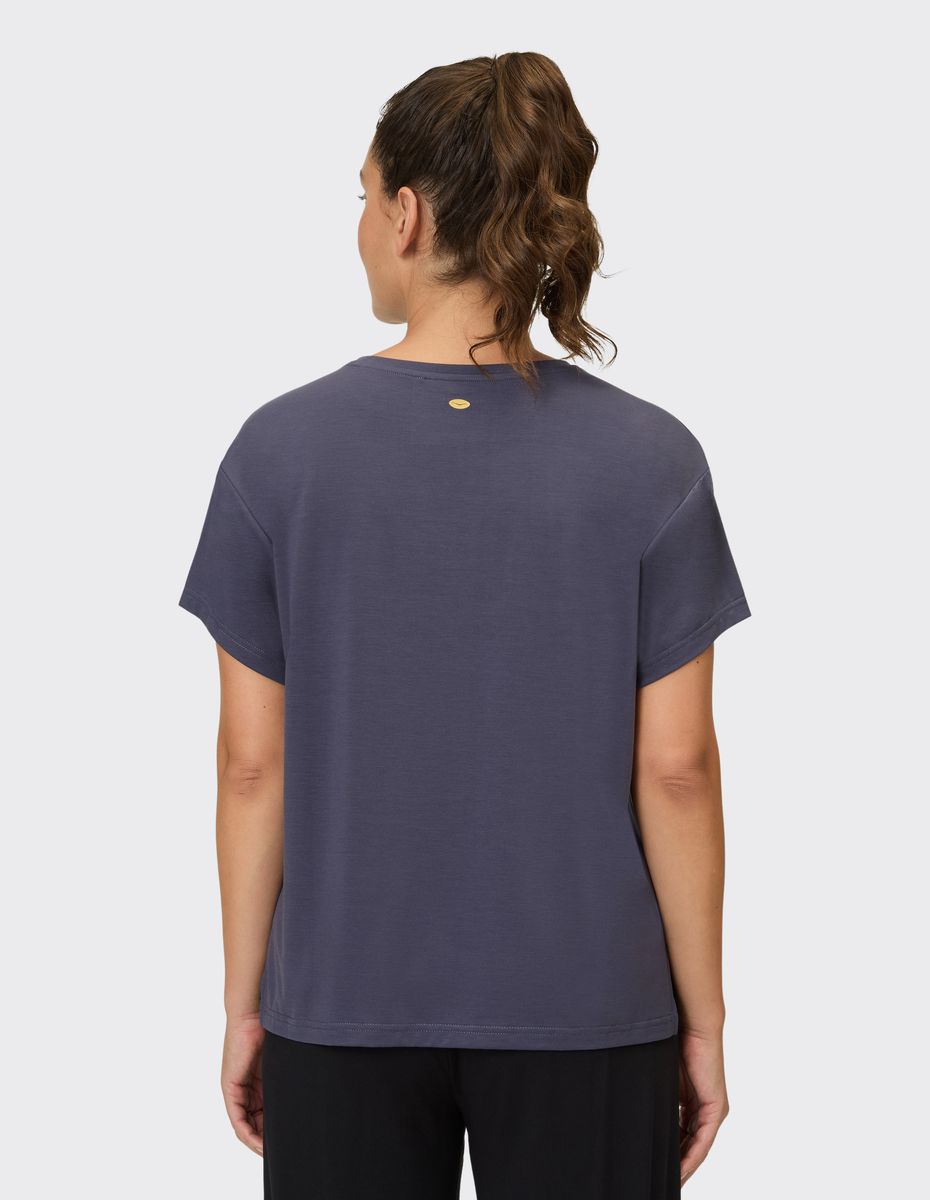 Damen T-Shirt mit lockerer Passform und kurzen Ärmeln