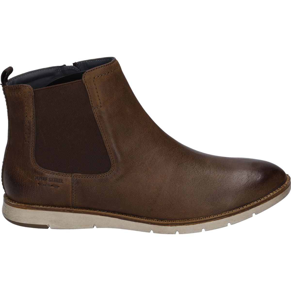 Lässige Leder-Stiefeletten
