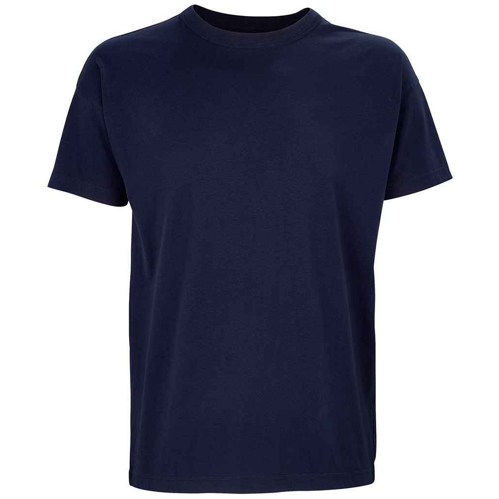 Übergroßes Uni-T-Shirt aus Bio-Baumwolle