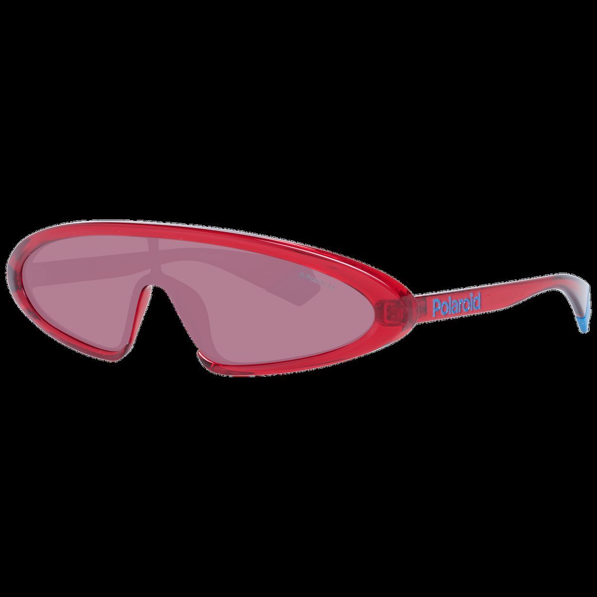 Futuristische Shield-Sonnenbrille mit markantem Rahmen