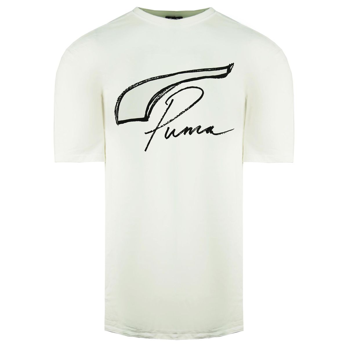 Weißes Herren T-Shirt mit Rundhalsausschnitt