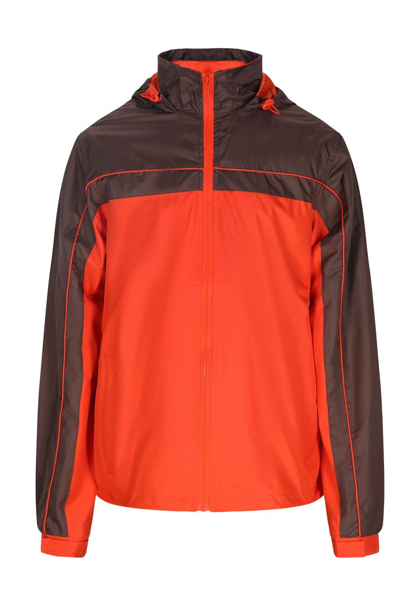 Mo Jacke Herren Orange Braun
